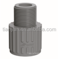 ASTM SCH 80 Standard Plastic Full Size PVC CPVC Male Thread Adapter For Water Supply